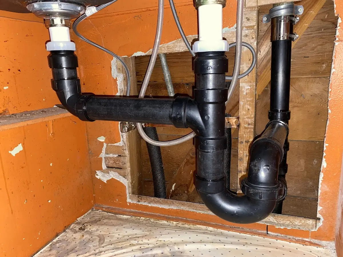 Professional Garbage Disposal Repair equipment and tools on the job in Union
